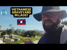 Visiting a Vietnamese Graveyard in Laos