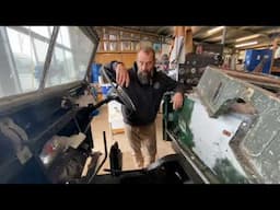 Landrover 2A electric conversion & restoration update -  electric conversion components