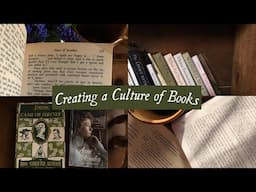 Creating a Culture of Books & Commonplacing