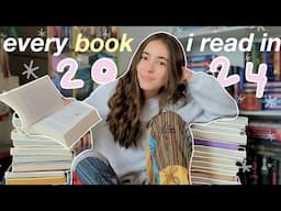 every book i read in 2024 💞📖 (yearly reading wrap up)