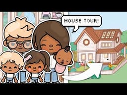 Big Family Home AESTHETIC HOUSE TOUR 🏡 (2025) | with voice 📢 | Toca Life World