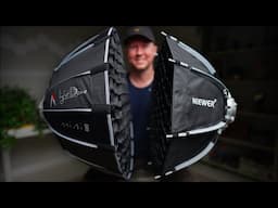 Is THIS the Best Small Softbox? Aputure Mini Light Dome III vs. Neewer