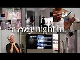 pampered night routine | reset and relax + shower + skincare + healthy habits for a good next day