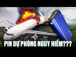 Đọc báo: Pin sạc dự phòng có thể xem là "bom nổ chậm" trên các chuyến bay??? 🔴