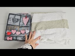 Easy tip to make necessary project from old towel | Sewing ideas