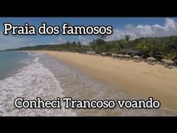 Voei em TRANCOSO Bahia - Paramotor - vela ozone