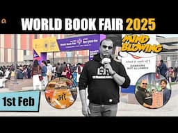 World Book Fair 2025 | Day 1 | Pragati Maidan | New Delhi #worldbookfair2025