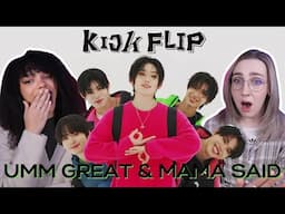 COUPLE REACTS TO KickFlip(킥플립) | "응 그래 (Umm Great)" M/V & "Mama Said (뭐가 되려고?)" M/V