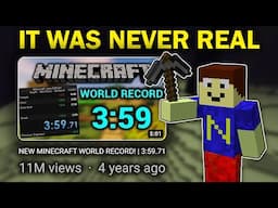 The Fake Minecraft Speedrun That Fooled Everyone