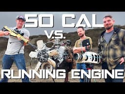 Shooting Bullets into a Running Engine!!!