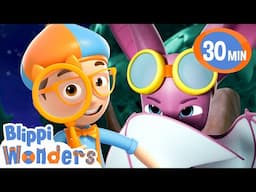 All About Bats! 🦇 | Blippi Wonders | Science and Nature Cartoons For Kids | Moonbug Kids