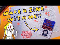 ✨Make a Zine with Me! ✨ -  Flatwoods Monster Info Dump