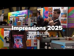 Roland DGA Showcases Groundbreaking DTF & UV Desktop Printers at Impressions 2025