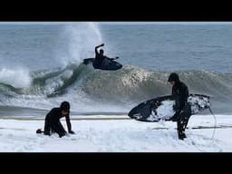 Another SNOW DAY SURF Session!