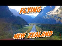 Worlds Most STUNNING Airport? ✈️🏔️ Flying to New Zealand's Milford Sound