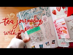 🫖tea journaling ✿ journal with me