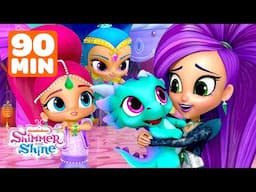 Shimmer & Shine's BEST Friend Moments With Zeta and Nazboo! | 90 Minutes | Shimmer and Shine