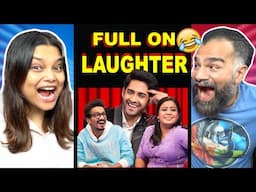 Bharti Singh & Harssh Limbachiyaa  on Thugesh Show  Reaction