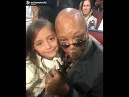 When Angelina Jordan's sissy Juliette met Quincy Jones #angelinajordan #reaction #new #viral #sweet