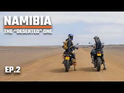 NAMIBIA: WILD and DESERTED - OFFROAD riding in the OLDEST DESERT - Africa / Ténéré 700 (S6-EP2)