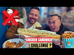 Un SANDWICH XXL dans ce FAST FOOD de POULET ! KFC peut aller se rhabiller ?