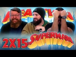 Superman: The Animated Series 2x15 REACTION!! "Father's Day"