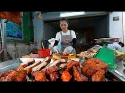 Beautiful Master Chef Lady Selling Ton of Crispy BBQ Sandwich | Street Food in Vietnam