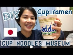 I made my original cup noddle! (CUP NOODLES MUSEUM, Japan)