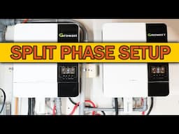 Growatt Split Phase Setup and Configuration