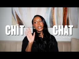 CHIT CHAT | dealing with negativity, parasocial relationships, getting over THAT MAN! | Natasha S.