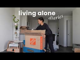 my first days living alone