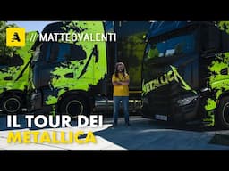 I SEGRETI di un MEGA CONCERTO: cosa nascondono i CAMION IVECO dei METALLICA? 🤘