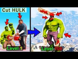 1 Level HULK to $1,000,000,000 CHAINSAW HULK in GTA 5 ! GRAND THEFT AUTO V