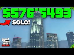 How To MAKE EASY MILLIONS In GTA 5 Online SOLO! (No Requirements, Fast Money Guide) 2025