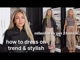 How to dress on trend & stylish