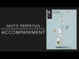 Moto Perpetuo Accompaniment, Grade 3 violin AMEB Series 10