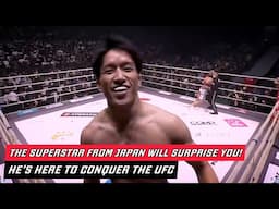 HE'LL WIN YOUR HEARTS - a SUPERSTAR From Japan is Already in The UFC / 日本のMMAレジェンド