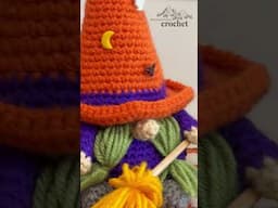 DECORATE FOR HALLOWEEN | Handmade Crochet Decor #shorts #windingroadcrochet #crochet