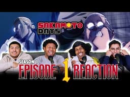 Anime CASUALS react to Sakamoto Days?! | Sakamoto Days EP 1 Reaction |