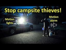 How to PREVENT CAMPSITE THEFT while camping in your SUV