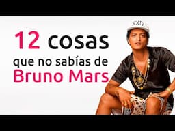 12 cosas que no sabías de Bruno Mars