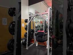 Come to the gym with me! Smith machine multiple workouts. #glutes #legworkout #workout