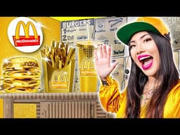 RICH MCDONALDS VS BROKE MC DONALDS | WE OPEN AT HOME RESTAURANT BY SWEEDEE