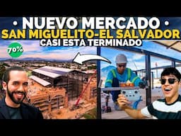 NAYIB Construye el NUEVO MERCADO SAN MIGUELITO en EL SALVADOR | HeyObi