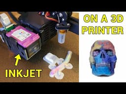 Full colour 3D printing at home with PolyDye - Open Source Inkjet integration