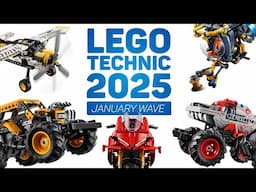 LEGO Technic 2025: JANUARY WAVE