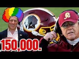 150,000 NFL Fans DEMAND Josh Harris Change Washington's Football Team BACK TO THE REDSKINS!