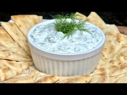 Tzatziki (cucumber Yogurt Dip)JAJIK  Easy recipe