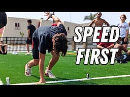 Speed, Explosive, Strong *In That Order* - Sprint-Based Football