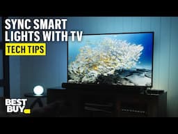 Dynamic Surround Lighting with the Philips Hue Play HDMI Sync Box 8K – Tech Tips from Best Buy